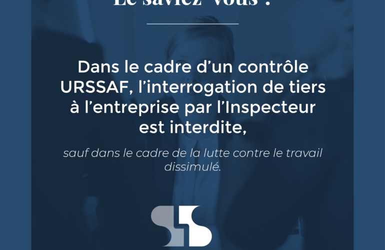 Le Saviez-Vous - URSSAF